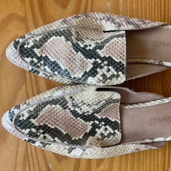 Madewell > The Frances Skimmer Mule in Snake Embossed Leather > 7.5 - Picture 6 of 7